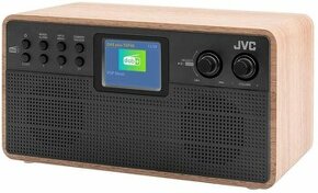 JVC RA-E731B DAB hnedé s funkciou bluetooth