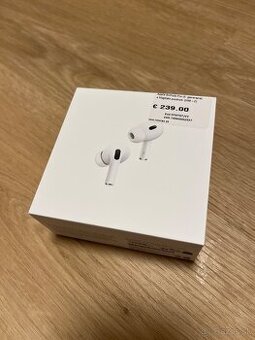 ORIGINAL Apple Airpods Pro 2 s fakturou a zarukou