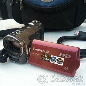 Panasonic HC-V10 na SD / SDHC karty, rozlisenie PAL