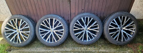 Zimna sada R18, disky original VW, Continental 235/45 R18 - 1