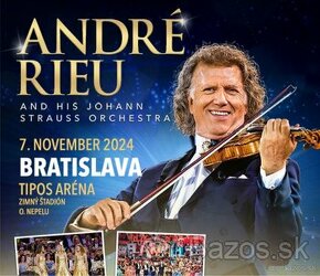 2 listky andre rieu 7.11.2024 o 19:30 bratislava