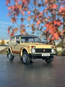 LADA/ MOSKVIC zberatelske modely v mierke 1:24.