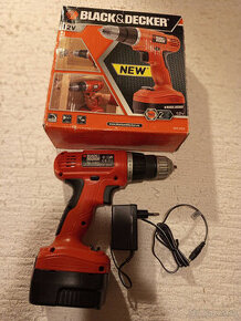 AKU vŕtačka (uťahovačka) Black & Decker 12V