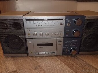 Asahi RD830 Portable Komponent, radiomagnetofon retro kazeťá