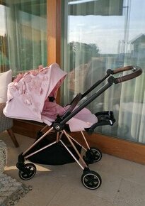 Cybex mios rose gold - simply flowers pale blush