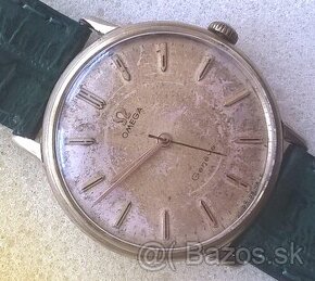 OMEGA Geneve kalibr 601, rok vyroby1969, zlacene, funkcni.