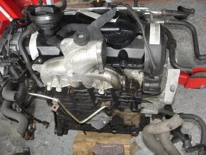 1.9 TDI 77kw kod bxe motor, vstreky, hlava, blok, octavia II