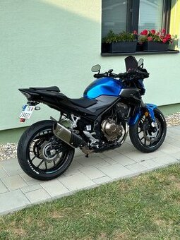 HONDA CB500f 2022 BLUE 9400KM A2