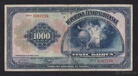 Bankovky ČSR - 1000 Kčs 1932 séria C