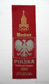 Vlajka – Poľsko – Olympijské hry, Moskva 1980 - 1