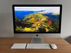 Predám Apple iMac 27" Retina 5K výborný stav + Trackpad