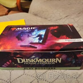 Mtg Duskmourn HoH display play boosters (bulk)