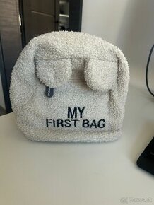 Detský batoh My First Bag Teddy Off White