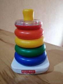 Fisher price vežička s krúžkami