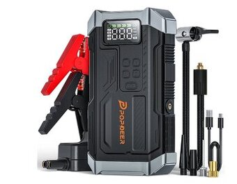 jump starter + kompresor 5000 A Popdeer PD-JA3