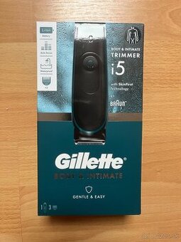 GILLETTE Intimate i5, zastrihávač na intímne partie a telo