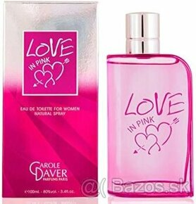 Parfém Carole Devar - Love in pink - 100 ml-symbolická cena