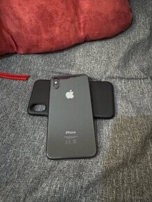 iPhone X 256GB čierny,nová bateria