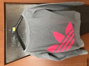 ADIDAS originál damska mikinka neon logo L