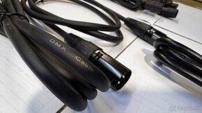 Dmx xlr káble 2m  15 ks