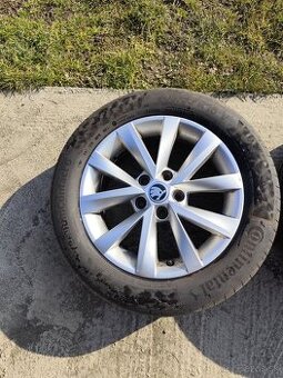 Hliníkové disky 5x112 s pneu 205/55R16