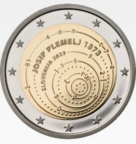 2 euro pamätné euromince