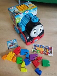 Veľká skladačka MEGA BLOKS Vláčik THOMAS - 1