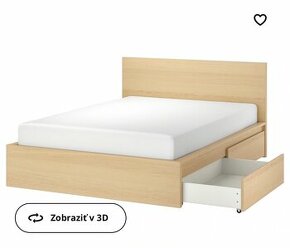 Ikea Malm postel 180x200cm