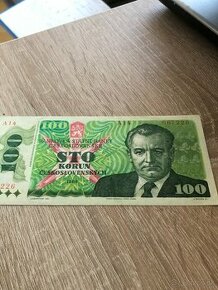 100 korún Gottwald