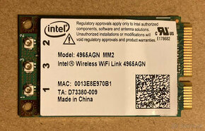 Predám wifi kartu Intel 4965AGN