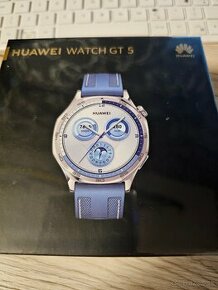 Huawei Watch GT 5 46 mm modré  NOVE, ZABALENE, KUP. 02.10.24