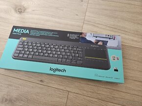 Logitech klávesnica MEDIA K400 PLUS