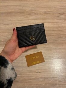 Gucci cardholder /peňaženka - čierny (GG1)