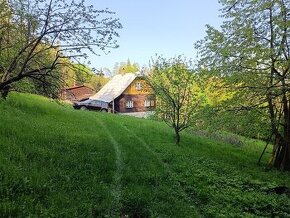 Predaj, chalupa na samote s pozemkom 1600 m2, Korňa