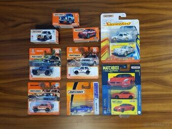 Predám set modelov MATCHBOX (7ks)