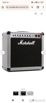 Predám Marshall 2525C Mini Jubilee Lampové gitarové kombo