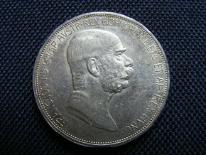 5 koruna 1908 pamätná - 1