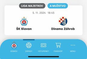 SK SLOVAN - dinamo zagreb