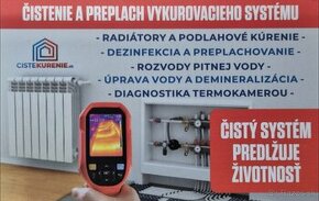 Čistenie a preplach vykurovacieho systému - 1