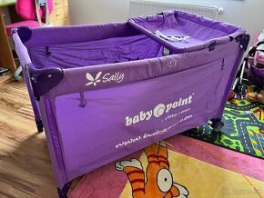 Prenosna postielka babypoint sally