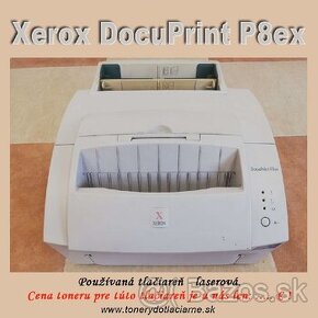 Predám laserovú tlačiareň Xerox DocuPPrint P8ex