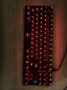 HyperX Alloy Cherry red mechanicka klavesnica