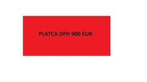 Predam SRO/ PLATCA DPH/ FIRMA IHNEĎ