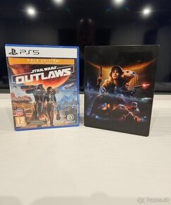 Star wars - Outlaws Gold + steelbook 90e