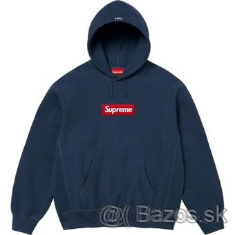 Supreme Box Logo Navy FW24