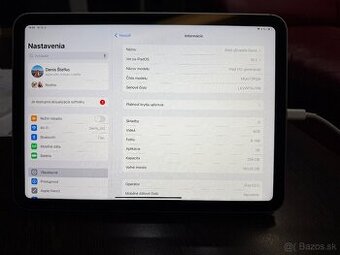 iPad 10,9" 256 GB WiFi Strieborný