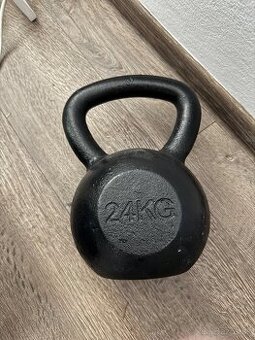 kettlebell 24kg liatinový