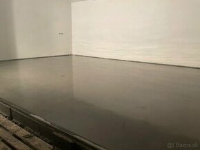 Priemyselné podlahy, metličkový betón - 1