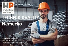 Technik kvality (QA/QC Technik), zvárací technológ, zvárací