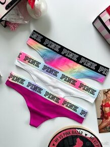 Victoria’s Secret PINK tanga nohavičky M